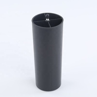 Pieds de lit en plastique imitation bois non finis en ABS/PP pour meubles d'extérieur, prix fabricant Chine