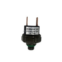 Hochwertiger 3/8-24 UNF Drucksensor-Schalter für Nieder- und Hochdruck für Klimaanlagen-Schlauchteile Beste Qualität Luftkompressor-Druckschalter
