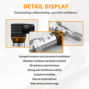 מתג מפלס תעשייתי קומפקטי חסין פיצוץ מסוג מזלג כוונון 316L בקר מפלס נוזלים מיכל סילו טיפול במים חיישני מזון - Product Image 6