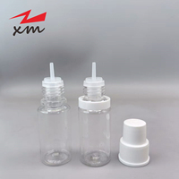 Flacon compte-gouttes en PET de 5 ml à 120 ml avec bouchon CRC anti-écrasement, pour liquides, huiles essentielles, e-liquides, 3 mg, 6 mg, portable