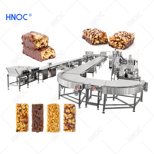 HNOC Ligne de production de barres chocolatées et noix Machine d'extrudeuse de barres protéinées <span class=keywords><strong>Mini</strong></span> machine de fabrication de barres chocolatées et chocolatées - Product Image 1