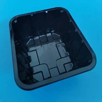 Barquette d'emballage jetable en plastique PP transparent pour biscuits, gâteaux, cookies, chocolat