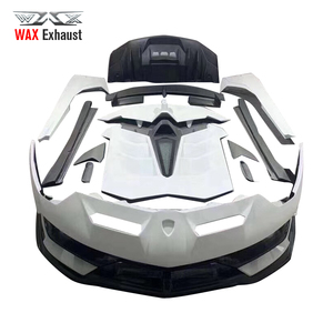 Kit de carrocería para coche, parachoques delantero y trasero, para <span class=keywords><strong>LAMBORGHINI</strong></span> LP700, actualización <span class=keywords><strong>SVJ</strong></span> Body Kit LP700 - Product Image 2
