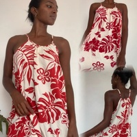 Vêtements de villégiature hawaïens super doux assortis pour la famille, chemise hawaïenne, robe, vente en gros 2025