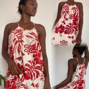 Vêtements de villégiature hawaïens super doux assortis pour la famille, chemise hawaïenne, robe, vente en gros 2025 - Product Image 2