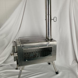 Chimenea de Fabricación Industrial con Conducto de Aire Ajustable y Válvula para Estufa de Picnic - Product Image 3