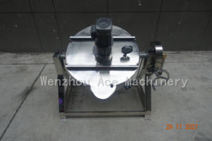 Máquina de impregnación de espesante de vacío de calentamiento de vapor automático Ace, tanque de almacenamiento agitador - Product Image 4