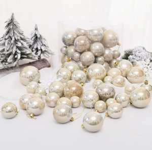 Nouvelle Arrivée : <span class=keywords><strong>Boule</strong></span> <span class=keywords><strong>de</strong></span> Noël Dorée Scintillante à Suspendre pour Hôtels et Vitrines <span class=keywords><strong>de</strong></span> Centres Commerciaux - Product Image 3