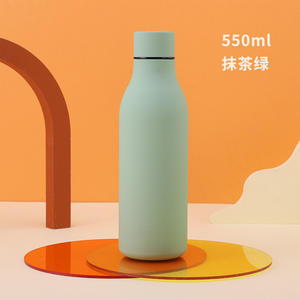 Vente en gros de nouvelles bouteilles en acier inoxydable avec petite bouche thermos peinture caoutchouc <span class=keywords><strong>tasse</strong></span> d'eau pour sports de plein air - Product Image 6