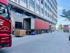 Meuble-lavabo de salle de bain en bois massif avec vasque en céramique à double couche, miroir LED et armoire à pharmacie - Product Image 5
