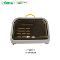 ORIENPET & OASISPET Cage en plastique pour chat JJFC3686 Produits pour animaux de compagnie