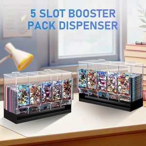 Exhibidor Acrílico Transparente de 3 Niveles para Cartas Coleccionables, Resistente al Agua, Ecológico, para Exhibición de Colecciones de Cartas - Product Image 5