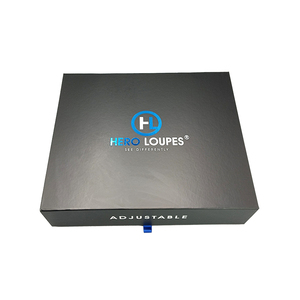 Custom magnet luxury packaging <b>boxes</b> recyclable folding <b>paper</b> magnetic gift box with ribbon tips - Product Image 4