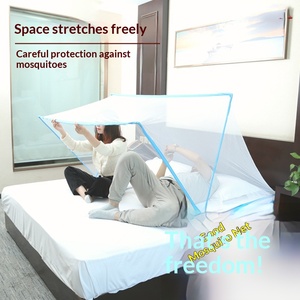 Tente anti-moustiques pliable en maille pour adultes, sans installation, design sans fond, pour dortoirs étudiants, réduction sur les achats en gros - Product Image 4