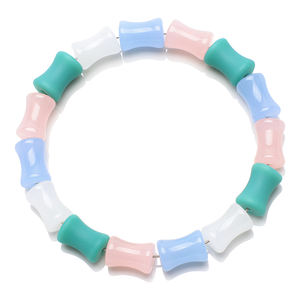 Zhubi 8X12MM perles <span class=keywords><strong>de</strong></span> verre en forme <span class=keywords><strong>de</strong></span> bambou Jade couleurs perles d'os <span class=keywords><strong>de</strong></span> cristal pour la fabrication <span class=keywords><strong>de</strong></span> bijoux bricolage breloques faites à la main - Product Image 6