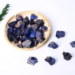 Cristal de Roca Natural al por Mayor, Sodalita en Bruto, Espécimen Mineral de Gema - Product Image 6