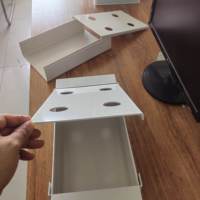Aangepast export groot formaat NFT hydrocultuur kweekgootsysteem voedselveilige PVC voor eenvoudige bediening sla aardbei