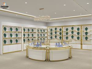 Elegant Sophisticated Jewelry Showcase Cabinet with LED Lighting for Store or Home Display - Product Image 6