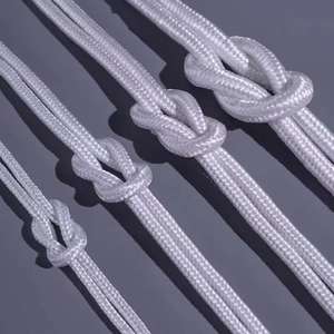 Fabrication blanche 8mm * 30m 16 brins pp corde tressée <span class=keywords><strong>solide</strong></span> corde tressée en polypropylène corde multifonctionnelle tressée pp - Product Image 6