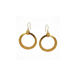 Boucles d'oreilles en laiton de style plaqué or boucles d'oreilles en forme de cœur boucles d'oreilles de mode pour taille personnalisée Accessoires - Product Image 3