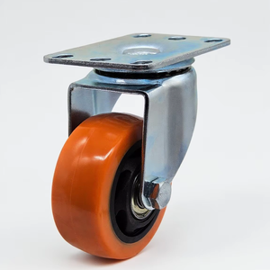 Hochleistungs-Lenk rollen mittlerer Größe Sicherheit Dual <span class=keywords><strong>Lock</strong></span> PP-Material 80kg Tragfähigkeit für Werk bänke Wagen Dollies-Schränke - Product Image 3