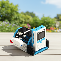 My Robot Time, Kit de Programación de Robótica STEM con Reconocimiento de Voz por IA e Interacción Fuera de Línea para Niños, Compatible con Programación en Scratch y Python