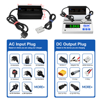 Chargeur rapide pour batterie au plomb-acide 100 Ah, AC180V-240V 500W DC 24V 15A, pour chariot élévateur électrique, transpalette, véhicule AGV de patrouille et de nettoyage