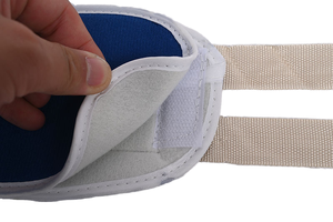 Contraintes de cheville de poignet de Bondage réglable en flanelle médicale anti-agitation et anti-retrait des contraintes de membre - Product Image 5