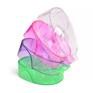 Bol de trempage pour ongles en acrylique transparent KADS, épaissi, pour manucure, dissolvant de vernis et lavage des mains en spa - Product Image 4