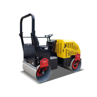 Remise sur les achats du Festival, rouleau compresseur multifonction 1 tonne Double rouleau compresseur