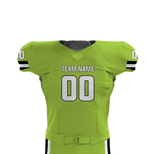 Best Quality American Football Uniform Customized Fabric New Style Short Sleeve Breathable Quick Dry Unisex Football Jerseys - Product Image 4