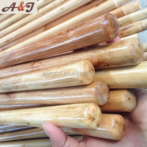 Cũng Bán Varnished Tay Cầm Bằng Gỗ Cho Chổi Dài Xẻng Pick Chổi Gậy Sàn Làm Sạch Nhựa Lau Với Tay Cầm Bằng Gỗ - Product Image 2