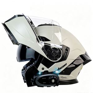 Nouveau Casque Moto 2026 Certifié DOT CCC avec Caméra Intégrée, Intercom Sans Fil pour 2 Personnes, Double Visière Relevable, Casque Intégral - Product Image 5