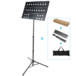 GL-D8 Nouveau design, support de partition en métal premium, flexible et réglable en hauteur, avec sac de transport, pour performance - Product Image 2