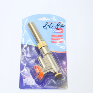 Briquet <span class=keywords><strong>de</strong></span> <span class=keywords><strong>cuisine</strong></span> <span class=keywords><strong>professionnel</strong></span> pistolet à flamme <span class=keywords><strong>de</strong></span> camping en plein air avec torche au butane à gaz réglable pour la cuisson et la cuisson - Product Image 6