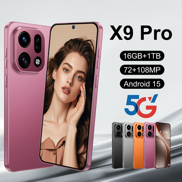 Hot Selling 7.3inch 4g 5g Unlocked Flip Smartphone 16gb+512gb Android 15.0 Cell Mobile Phone