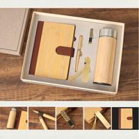 Nouveau design 2026 – Ensemble cadeau personnalisé de haute qualité en acier inoxydable : carnet, stylo et clé USB 32 Go avec logo sur mesure