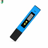 Testeur de pH numérique portable de qualité supérieure avec résolution 0,01, stylo testeur de pH, acidimètre pour l'eau potable, pH-mètre portable