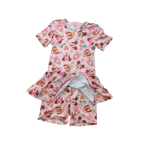 NEY STYLE Fabrika Özel Tasarım Bebek Kız Mayo Karikatür Desenli Çocuk Mayosu Çocuk Plaj Mayosu - Product Image 2