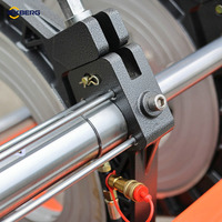 Nouvelle machine de fusion bout à bout pour tuyaux en PEHD robuste DN315-630, soudeuse industrielle semi-automatique hydraulique pour PE et PP