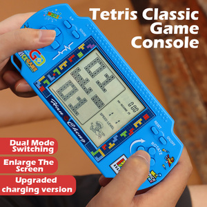 Consola de Juegos Portátil con Pantalla Deslizante Grande de 3.5 Pulgadas, con Múltiples Modos, Incluyendo Bloques, Tiro con Tanques y Juegos de Serpientes. - Product Image 4