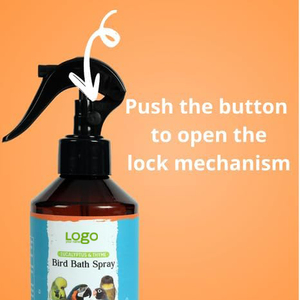 Spray pour animaux de compagnie à marque privée pour le bain – Aide à apaiser les peaux sèches et irritées, favorise la santé des plumes – Parfum d'eucalyptus et de thym à base de plantes pour oiseaux - Product Image 6