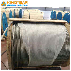 สายเคเบิลอะลูมิเนียมอัลลอยด์เสริมแรงและประกอบสายเคเบิลด้วยตัวนำอลูมิเนียม - Product Image 5