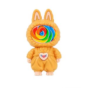 Llavero de acrílico de gato que cambia de cara sin comprimir, regalo perfecto para amigos - Product Image 4