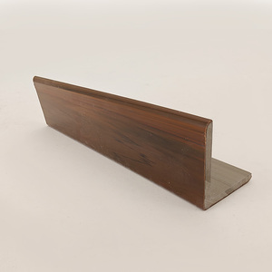 Profilo Angolare a L <span class=keywords><strong>in</strong></span> WPC per Protezione Angoli, Accessori per Pannelli Murali, <span class=keywords><strong>Copertura</strong></span> Esterna per Bordi di Rivestimenti - Product Image 6