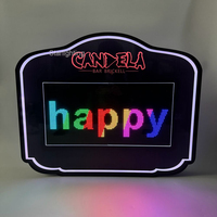 Control de aplicación de logotipo personalizado OEM Mensaje de desplazamiento pantalla VIP glorifier LED tablero de mensajes presentador de botella para salón de club nocturno