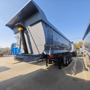 Remolque Volquete <span class=keywords><strong>de</strong></span> 3 Ejes Duradero para África, con Chasis Reforzado para Transporte <span class=keywords><strong>de</strong></span> <span class=keywords><strong>Arena</strong></span> en Construcción, el Más Vendido - Product Image 6