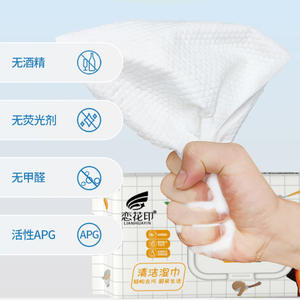 Toallitas de cocina Lihua Yin, 80 hojas, tela no tejida gruesa, para eliminar grasa y aceite, para limpieza de cocina - Product Image 2