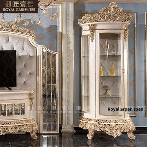 Ensemble <span class=keywords><strong>de</strong></span> table à manger <span class=keywords><strong>en</strong></span> bois massif europé<span class=keywords><strong>en</strong></span>, chaises <span class=keywords><strong>de</strong></span> villa <span class=keywords><strong>de</strong></span> luxe, meubles <span class=keywords><strong>de</strong></span> salle à manger, feuille d'<span class=keywords><strong>or</strong></span> sculptée, salon, <span class=keywords><strong>cour</strong></span> royale rococo - Product Image 6