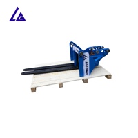 Fourches de chariot élévateur, avec distance entre centres réglable ; polyvalentes et pratiques pour de multiples applications